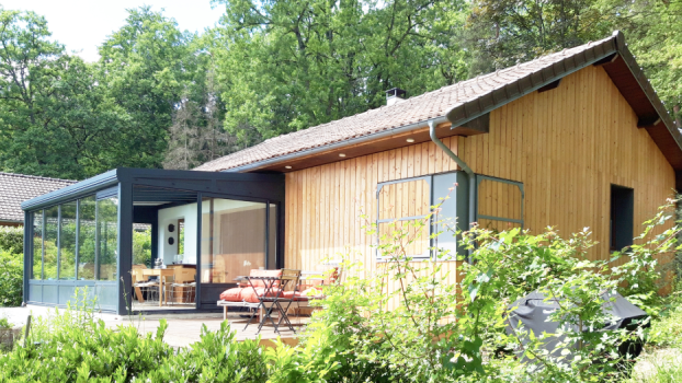 Image de Terrasse et Maison individuelle 