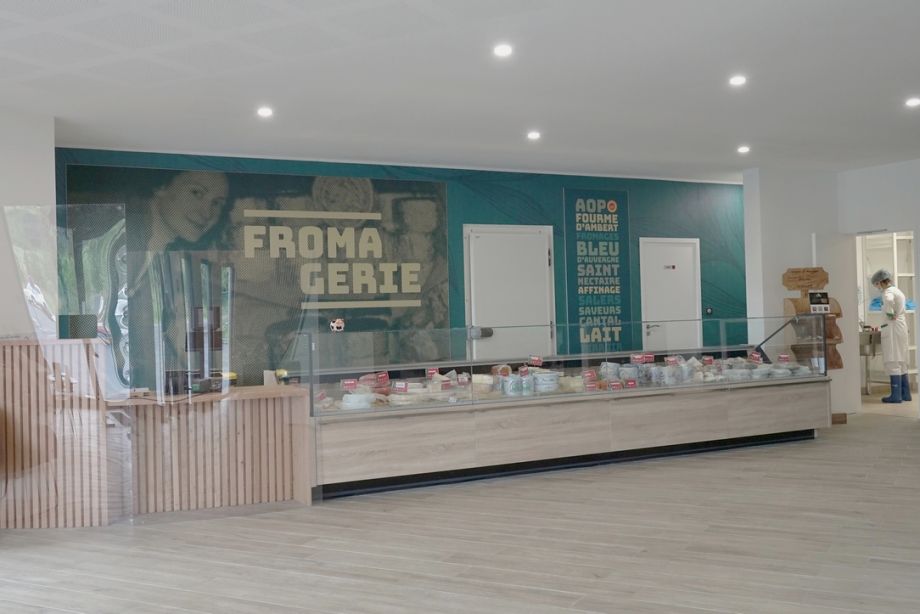 Le projet de réalisation d’un showroom de fromagerie par Gérard Pil