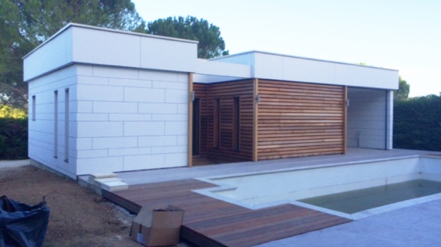 Image de Terrasse et Maison individuelle 