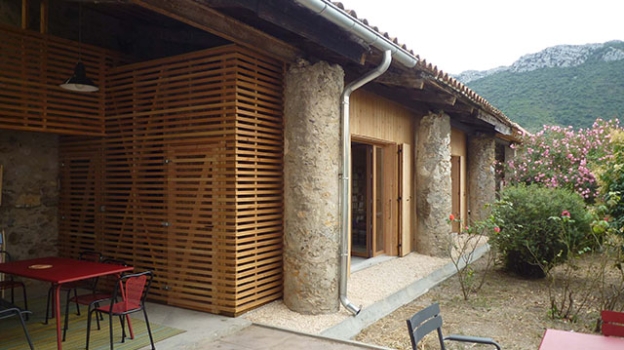 Image de Terrasse et Maison individuelle 