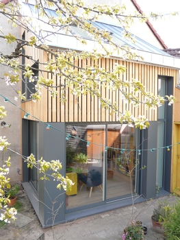 Image de Terrasse et Maison individuelle 