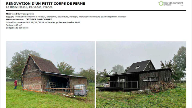 Image de Maison de campagne et Construction neuve 