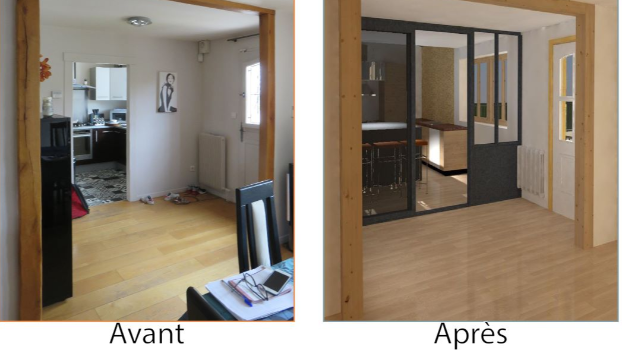 Image de Transformation et Maison individuelle 