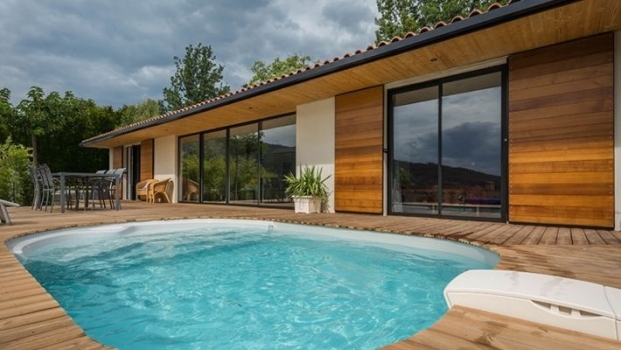 Image de Terrasse et Maison individuelle 