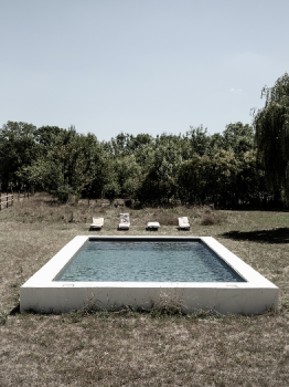 Image de Maison de campagne et Piscine 