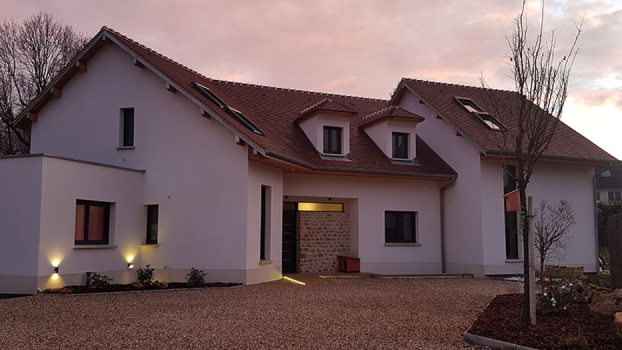 Image de Terrasse et Maison individuelle 