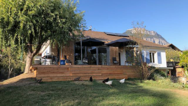 Image de Terrasse et Maison individuelle 